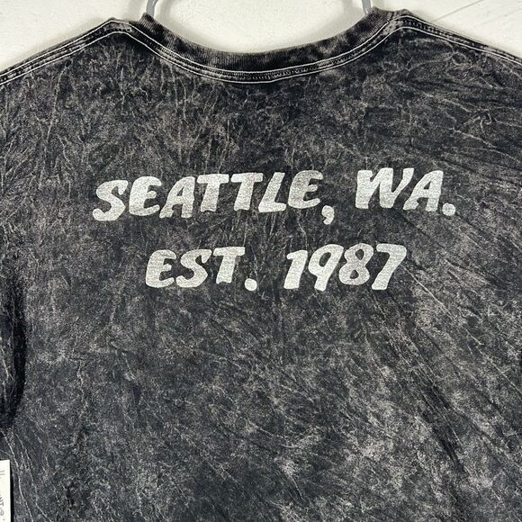 🔥🔥 “NWT” ALICE IN CHAINS Band Dirt Tour Concert Tee Black Acid Wash Sz Lg - NE - Picture 7 of 9